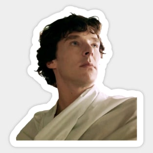 Sherlock in a sheet Sticker